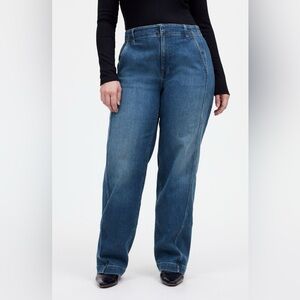Madewell Straight-Leg Women’s Jeans in Mid Blue Wash, Sz 30
96% Cotton NWT